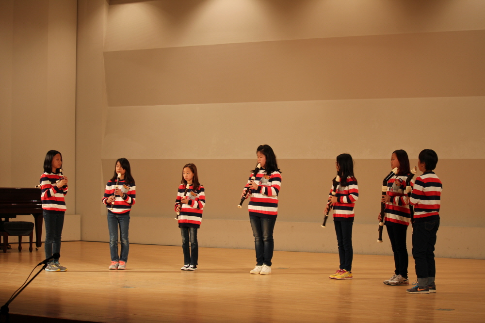 경남 초등학생 리코더중주 페스티벌 - 동상 (2014)